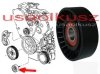 Plastikowa rolka paska micro Chrysler Pacifica 3,5 V6 A.C. Comp